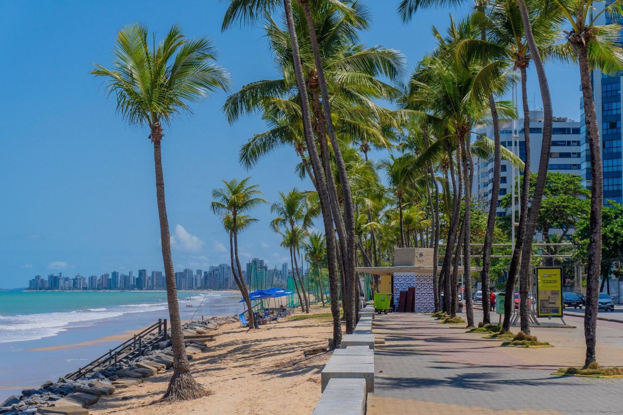 Apartamento Beira Mar Boa Viagem Ресифи Екстериор снимка